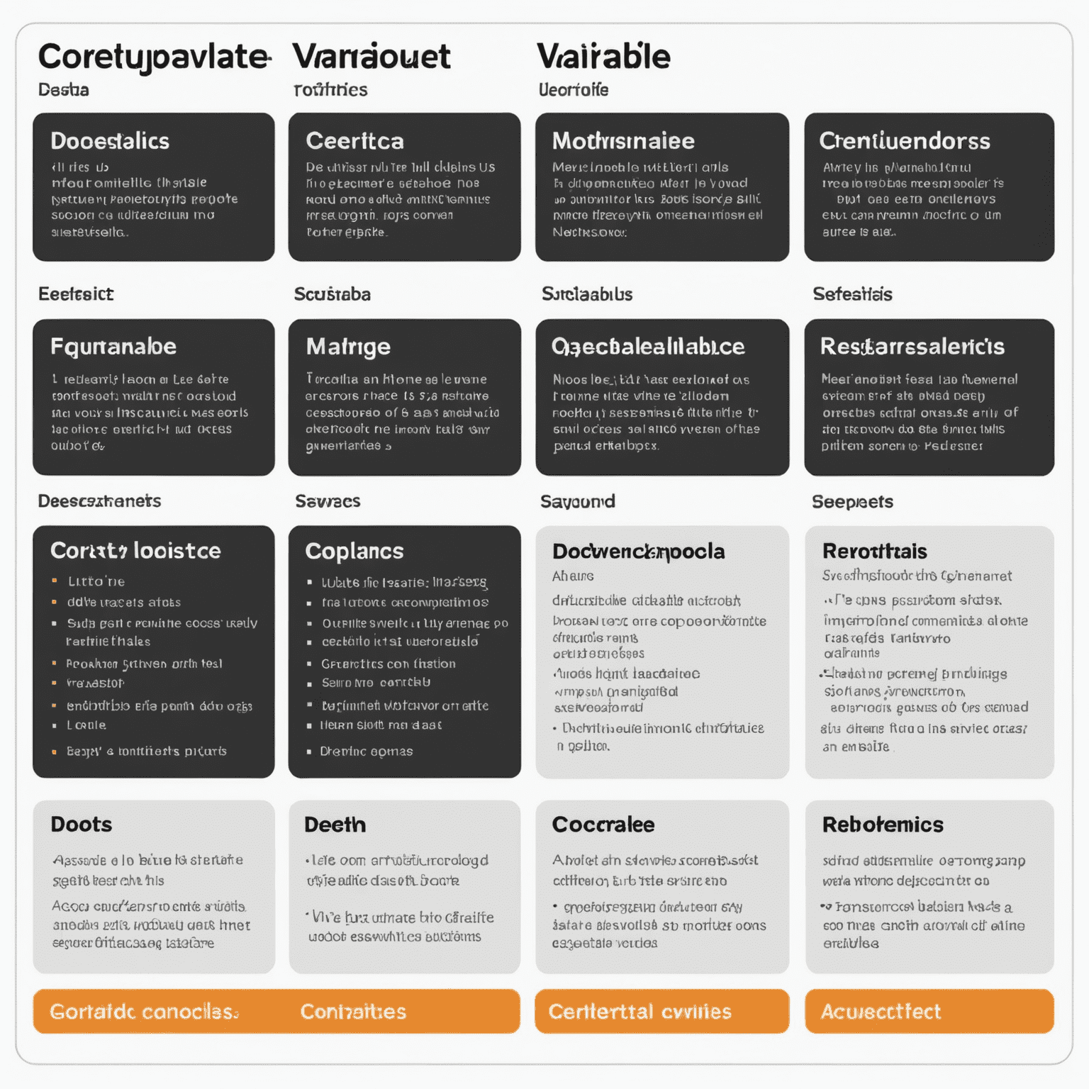 Imagen que muestra diferentes tipos de variables y datos en código, con etiquetas explicativas en español